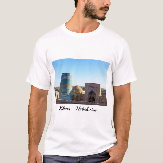 Onafgewerkt Kalta Minor Minaret - Khiva, Oezbekist T-shirt (Voorkant)