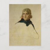 Onafgewerkt portret van generaal Bonaparte Briefkaart (Voorkant)