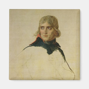 Onafgewerkt portret van generaal Bonaparte Magneet