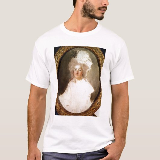Onafgewerkt portret van Marie-Antoinette T-shirt (Voorkant)