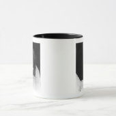 Onafgewerkt portret van Wolfgang Amadeus Mozart Mok (Midden)