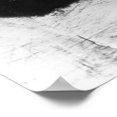 Onafgewerkt portret van Wolfgang Amadeus Mozart Poster (Hoek)