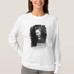 Onafgewerkt portret van Wolfgang Amadeus Mozart T-shirt