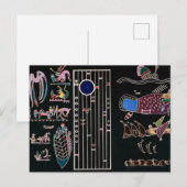 Onafgewerkt schilderij van Wassily Kandinsky Briefkaart (Voorkant / Achterkant)