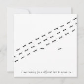 Onafhankelijk Ants Briefkaart (Voorkant)