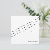 Onafhankelijk Ants Briefkaart (Staand voorkant)