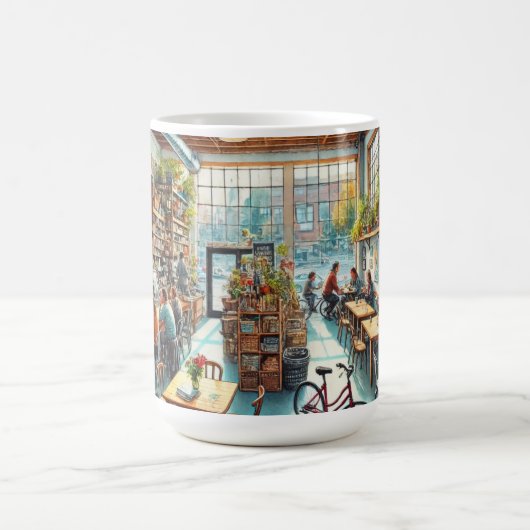 Onafhankelijk café in Portland Oregon Koffiemok (Center)