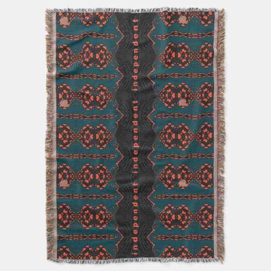 Onafhankelijk en trots deken (Voorkant Verticaal)