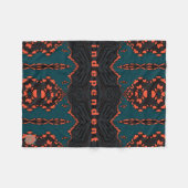 Onafhankelijk en trots fleece deken (Voorkant (Horizontaal))