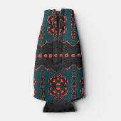 Onafhankelijk en trots flesjeskoeler (Achterkant)