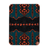 Onafhankelijk en trots magneet (Verticaal)