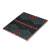 Onafhankelijk en trots tegeltje (Zijkant)