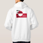 Onafhankelijk Groenland Hoodie (Achterkant)