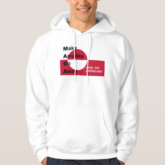 Onafhankelijk Groenland Hoodie (Voorkant)