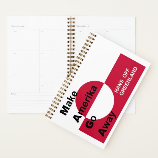 Onafhankelijk Groenland Planner (Display)