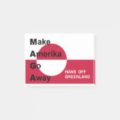 Onafhankelijk Groenland Post-it® Notes (Voorkant)