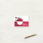 Onafhankelijk Groenland Post-it® Notes (Op bureau)