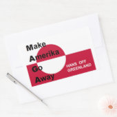 Onafhankelijk Groenland Rechthoekige Sticker (Envelop)