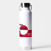 Onafhankelijk Groenland Waterfles (Voorkant)