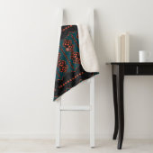 Onafhankelijk in Oranje en groen Sherpa Deken (In situ)