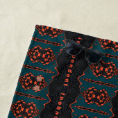 Onafhankelijk in Oranje en groen Strandlaken (In situ)