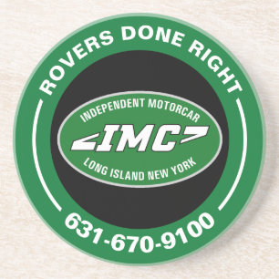 ONAFHANKELIJK MOTORCAR Sandstone-Onderzetter Zandsteen Onderzetter