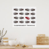 Onafhankelijk Poster voor creatief Kantoor (Keuken)