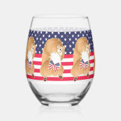 ONAFHANKELIJK - Red Chow Wijnglas Zonder Voet (Voorkant)