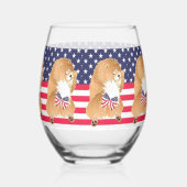 ONAFHANKELIJK - Red Chow Wijnglas Zonder Voet (Achterkant)