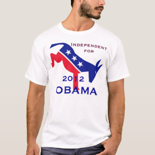 Onafhankelijk voor Obama t-shirt