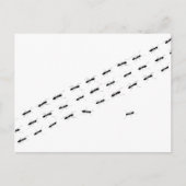 Onafhankelijke Ants Briefkaart (Voorkant)