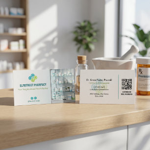 Onafhankelijke Apotheek Modern Minimalistische S Visitekaartje