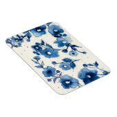 Onafhankelijke blauwe bloemen magneet (Rechterzijde)