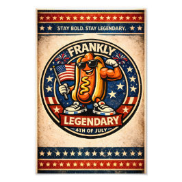 Onafhankelijke Dawg - Foodie Fiend Foto Afdruk