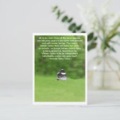 onafhankelijke individualiteit briefkaart (Staand voorkant)