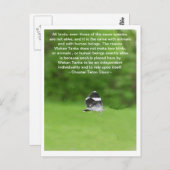 onafhankelijke individualiteit briefkaart (Voorkant / Achterkant)