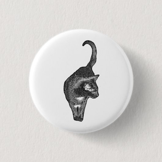 Onafhankelijke katten flair ronde button 3,2 cm (Voorkant)