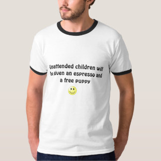Onafhankelijke kinderen krijgen een es... t-shirt