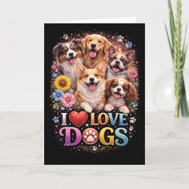 Onafhankelijke Liefde Feestdagen Kaart