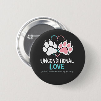 Onafhankelijke liefde Poot Hartslag Aangepaste hui Ronde Button 5,7 Cm
