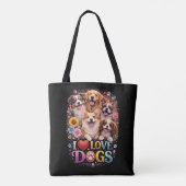 Onafhankelijke Liefde Tote Bag (Achterkant)