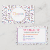 Onafhankelijke Mode detailhandelaar Visitekaartje  (Voorkant / Achterkant)