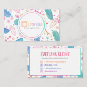 Onafhankelijke Mode detailhandelaar Visitekaartjes (Voorkant / Achterkant)