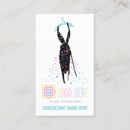 Onafhankelijke Mode Retailer Blogger voegt Logo to Visitekaartje