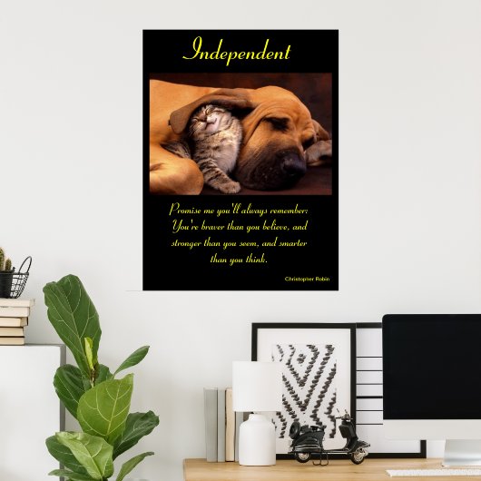 Onafhankelijke Posters Dier 10 (Thuiskantoor)