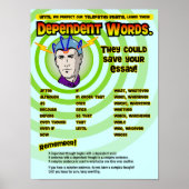 Onafhankelijke woorden poster (Voorkant)