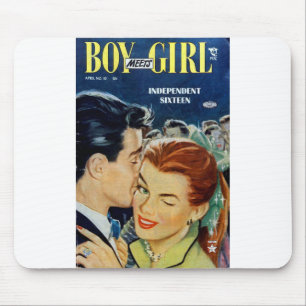 Onafhankelijke zestien - Retrostrips -  komiek Muismat