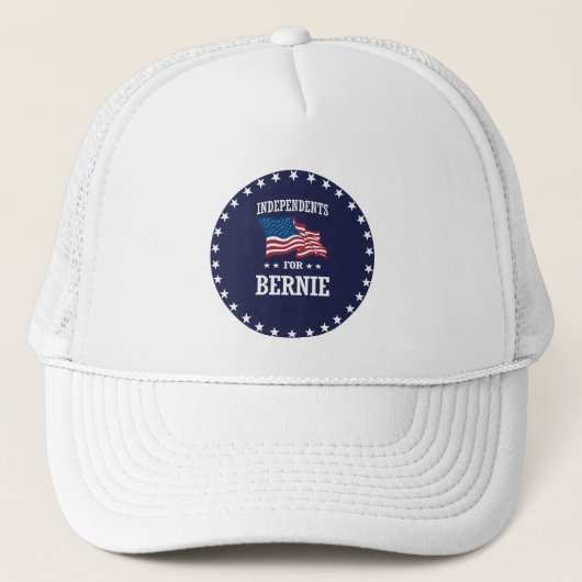 ONAFHANKELIJKHEDEN VOOR BERNIE SANDERS TRUCKER PET (Voorkant)