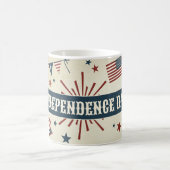 Onafhankelijkheid 4 juli patriottische Amerikaanse Koffiemok (Center)