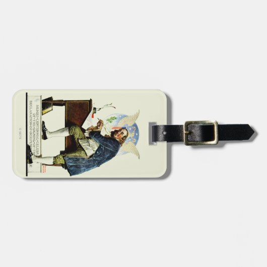 Onafhankelijkheid Bagagelabel (Voorkant horizontaal)